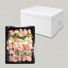 꼬치마트 업소용 파닭꼬치 50g 90개입 1박스 공장직영, 90개, 미니파닭꼬치 20cm 90개