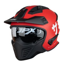 JPX 헬멧 MX-726R 오픈페이스 풀페이스 바이크 오토바이 모듈러 DOT ECE, 07.BABA 무광