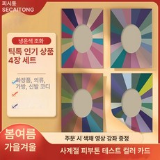 퍼스널컬러 진단 퍼스널 키트 컬러톤, 단일 항목, 1개
