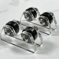 臺球桿直度檢測儀摩天輪衕心度調直校準器斯諾剋黑八九球桿測直儀, 1個, 白-色-一-對（兩支）