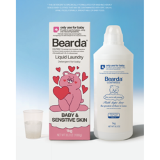 베어다 코스메틱 유아 스파용 바디케어 세제 1000ml, 1개, 1kg