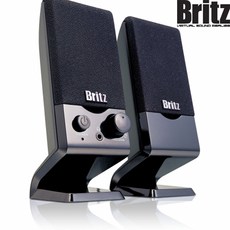 브리츠 2채널 스피커, BR-COUPE, 블랙