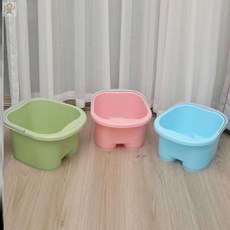 발지압롤러 족욕통 - 미니 습식 족욕대야, E. 가볍고 얇은 4 륜 색상을 무작위로 보냈