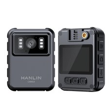 HANLIN CAML9 專業級隨身密錄攝影機，輕巧便攜，操作簡單，2.0吋彩色螢幕, 黑色
