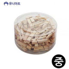 유아미술 나무집게 원목 공예 미술놀이 공작 통 만들기 5000 중, 본상품