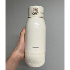 정품) 꿈비 GGUMBI 휴대용 500ml 분유포트 100도가열 무선 전기포트 여행용 꿈비분유보트 휴대용분유포트 꿈비분유쉐이커 아기분유포트 꿈비휴대용분유포트 꿈비분유포크, 휴대용 분유포트 500ml