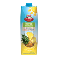 돌 스위티오 파인애플 쥬스 1000ml 2개세트, 1L, 2개