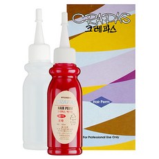 현대 웰코스 크레파스 헤어 펌 100ml, 보라, 1개