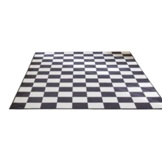 스칸디앤홈 먼지없는 빅 체커보드 단모 거실 카페트