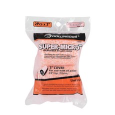 ROLLINGDOG 7.6cm3인치 페인트 롤러 소형 극세사 커버 벽 천장 트림 엣지 페인팅용 1cm3/8인치 낮잠 206811