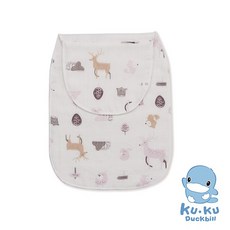 酷咕鴨 墊背吸汗巾, 粉彩森林, 1件