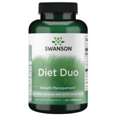 Swanson 斯旺森 幾丁聚醣&白芸豆萃取美體膠囊, 1罐, 60顆