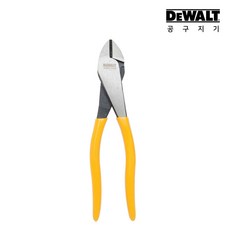 디월트 7인치 그립아머 정밀 니퍼 니뻐 DWHT70793, 1개