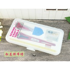 Matsushiba LS-1212 18mm 輪刀、補充刀片、雙色尺、珠針、滾邊器 套裝組合, 1個