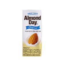 아몬드데이 오리지널, 8개, 190ml