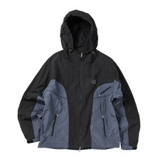 [국내정품] 트래블 컬러 매치 나일론 메탈 윈드 브레이커 블랙 218143