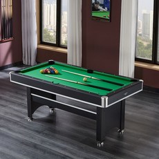 미니 당구대 접이식 가정용 테이블 놀이 세트, 1.83클래식3-in-1그린, 1개