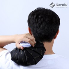 카르닉 얼음 찜질주머니 6인치 블랙골드, 1개