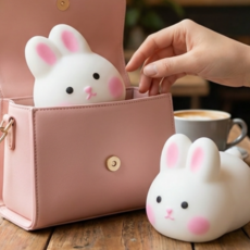 토끼 아기토끼 말랑이 스퀴시 쫀득이 모찌 스트레스볼 주물럭 선물 놀이, 2개, 순둥토끼 2개, 순둥토끼