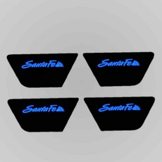 싼타페 DM 더프라임 도어 캐치 LED 플레이트 4P 세트, 본상품선택
