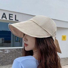 여성 외출 나들이 자외선 햇빛 가리개 모자 썬캡 jck+315CO