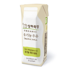 상하목장 유기농 우유, 125ml, 40개