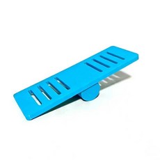 재미있는 플라스틱 햄스터 시소 퍼즐 설치류 작은 동물 애완동물 운동, 1개, 2. Blue
