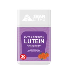 山立樹美國金盞花超晰利葉黃素(30入/罐) 晶亮7合1強效巔峰！消旋玉米黃素 直達核心 蝦紅素 花青素 玻尿酸, 1個, 30顆