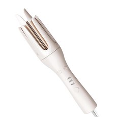 Beauty7 자동 컬링 아이언 3가지 온도 자동 헤어 컬러 빠른 가열 화상 방지 엉킴 방지 회전 헤어 스타일링을 위한 자동 차단 화이트 여행용 경량, Beauty7 자동 컬링 아이언, 3가지 온도 자동 헤