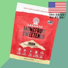 라칸토 에리스리톨 몽크프루트 감미료 황금 8.29온스 235g Lakanto Monkfruit Sweetener Erythritol Golden 8.29oz