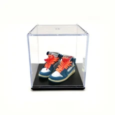 쿠쿠스토어 3D 입체 작은 농구화 노출 상자 열쇠 신발 모양 사각 자동차 장식품, 06 공간