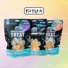 CHARM 野性魅力 頂級凍乾 狗凍乾 貓凍乾 貓零食 純肉凍乾 雞胸肉條 凍乾零食, 1個, 野性魅力凍乾 40G,鮪魚塊佐干貝