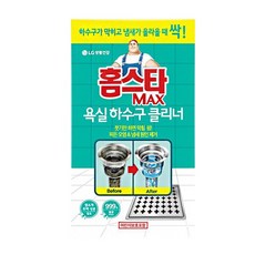 홈스타 맥스 욕실바닥 하수구 클리너, 450ml, 12g, 1개