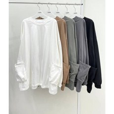 KR Garden雙側邊立體口袋棉衣, 1個, 咖,肩寬73胸寬79全長77袖長78下擺80