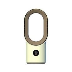 날개없는선풍기 타워팬 무풍 타워형 날없는 선풍기 무소음 저소음 소형 사무실 USB 충전, CX-96S, 1개, 밀키화이트