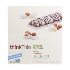 thinkThin 白巧克力能量棒, 40克