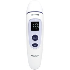메디위 국산 의료기기 귀이마 겸용 비접촉체온계 GNC-350, 1개