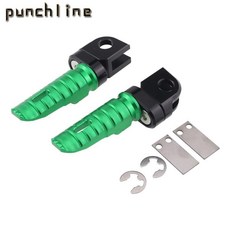 오토바이 풋 페그 프론트 페달 풋레스트 액세서리에 적합, 13. Short Green