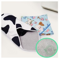 트랜스토어 다용도 가정 여행용 유리 전자기기 깨짐 충격 방지 극세사 수건 타올 보자기, 강아지