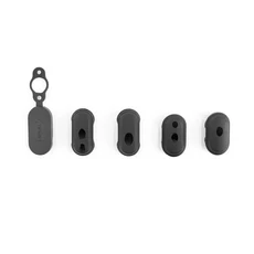 Xiaomi M35 1S Pro 전기 스쿠터 배터리 포트 먼지 플러그 라인 고무 실리콘 슬리브 커버, 04 B-5PC