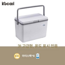 시노 아이스박스 백 보냉 식품 보냉박스 보냉백, 1.5일용 3L 1개 6개 6개 150ml A, 1개, 1개입
