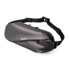 WEIXIER 男士防盜斜挎包 8641, 8641#灰色