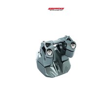 GOWORKS MMBCU曼巴二代DRG DRG2粗把龍頭座 把座 外露把手座 改裝把手座, 一體式上蓋鐵灰色, 1個