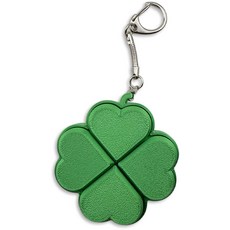 토이즈데이 3D프린팅 네잎 클로버 딸깍이 키링 스트레스 해소 피젯 토이 장난감, 1개, 단품