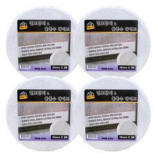 탁월한선택 결로방지 물흡수 테이프 3CM X 3M 소형, 4개