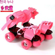 탈부착 롤러스케이트 바퀴 신발 인라인 롤러슈즈 휠, 1개, 핑크 25 40 장비 6종 7 10세