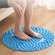 지압 발판 발바닥 자극 매트 실내 서서사용 지압매트, 마사지 지압판 블루 -DM554