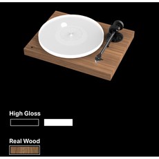 Pro-Ject X1 B 平衡傳輸黑膠唱盤，無共振壓克力轉盤，胡桃木外觀，最新 X-line 系列, 胡桃木外觀