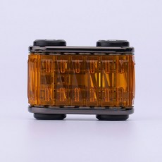 탱크 메탈 수납가방x공구 캠핑 스트레스해소 링 풀러 햅틱코인 남성, 탱크 - PEI 투명 재질(주황색), 1개