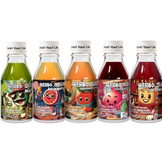 숙희해수 5가지맛 세트 편의점 세트음료, 55ml, 5개
